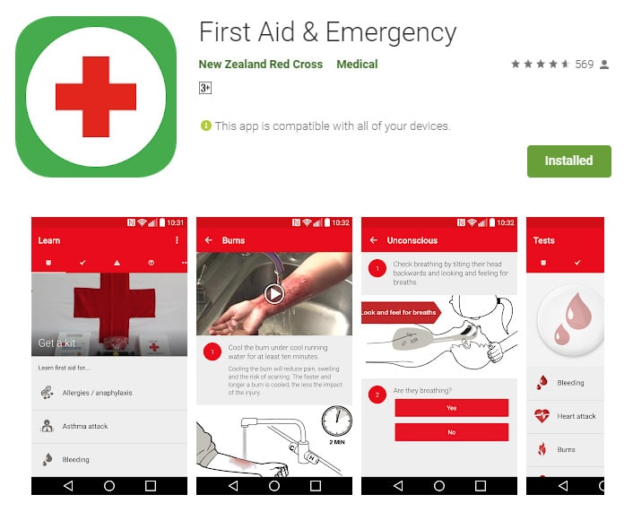 First Aid App